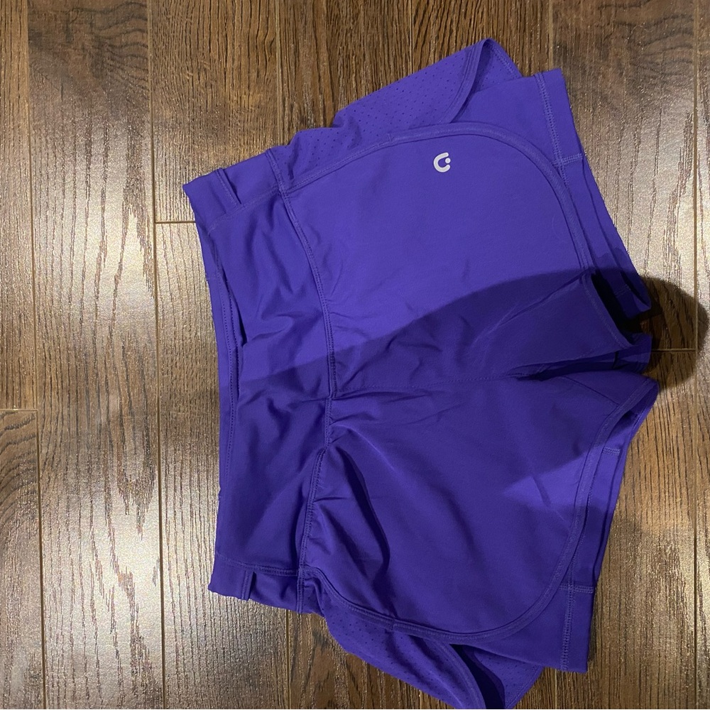 Hyba Purple Athletic Shorts